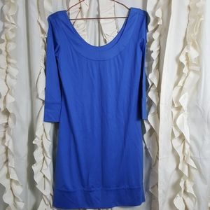 Diane Von Furstenberg Aggie scoop neck dress